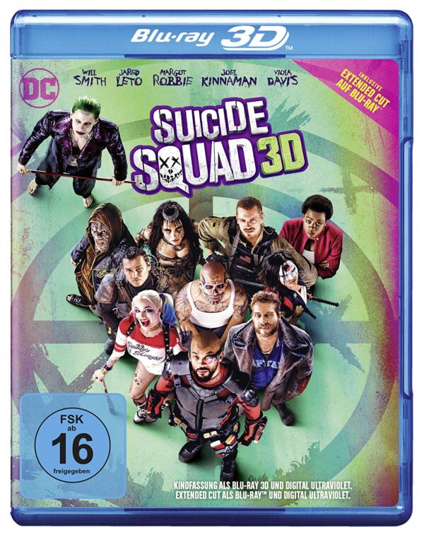 Suicide Squad - Blu-ray 2D + 3D