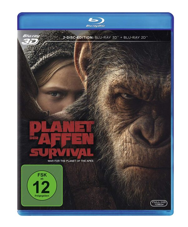 Planet der Affen: Survival - Blu-ray 2D + 3D