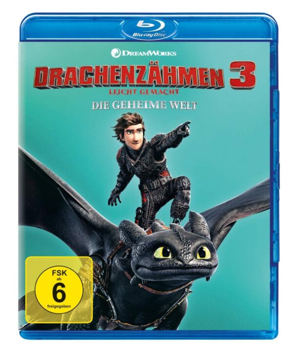 Drachenzähmen leicht gemacht 3: Die geheime Welt - Blu-ray