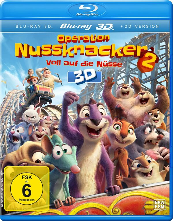 Operation Nussknacker 2: Voll auf die Nüsse -Blu-ray 3D